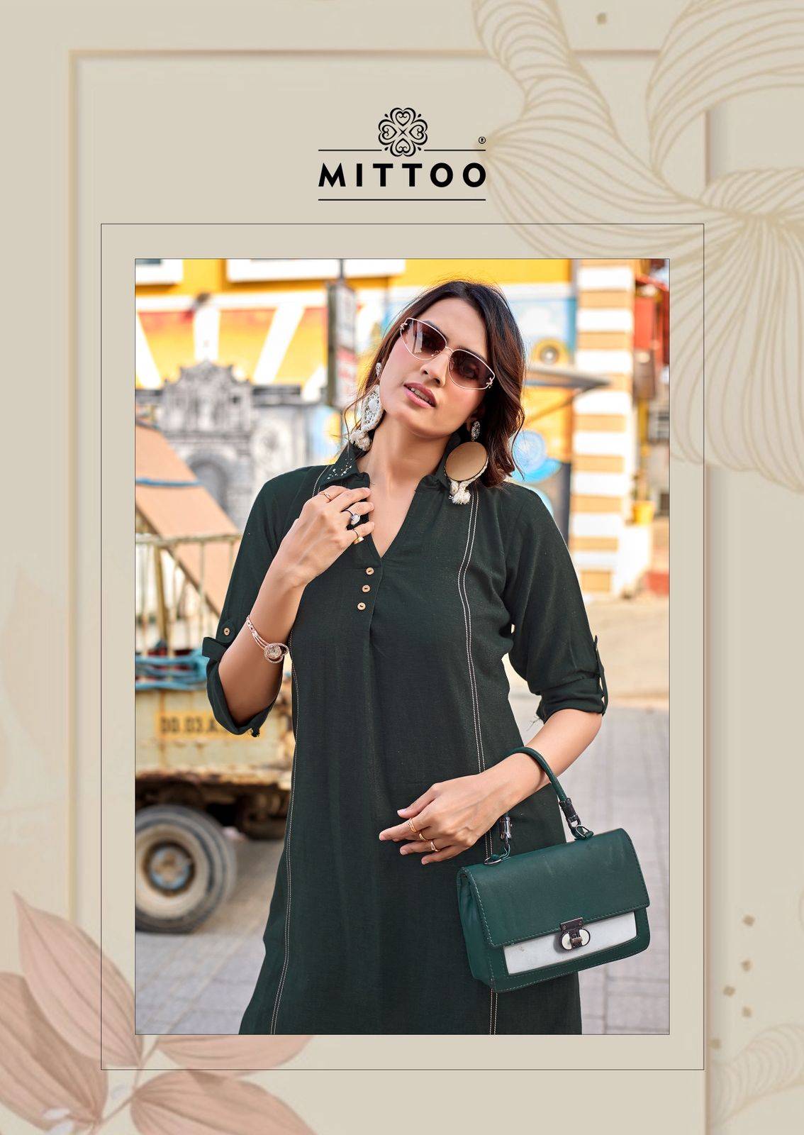 Estilla By MITTOO 2001 To 2006 Series Beautiful Festive Suits Colourful Rayon Linne Co-ord sets At Wholesale Price